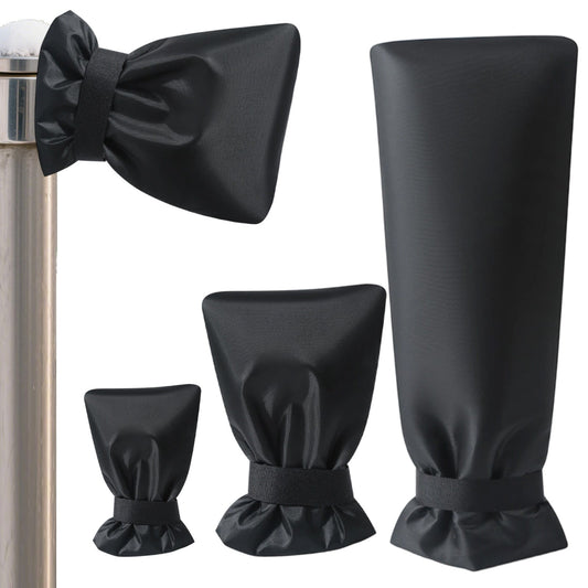LGCASL Faucet Antifreeze Cover Outdoor Faucet Reusable Cover Garden Reflective Faucet Socks Winter Spout Cover for Faucet Insulation Hose Bib and Heat Preservation 45*18.5cm C