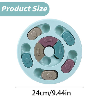 LGCASL Dog Brain-Boosting Food Feeder (Green), Dog Puzzles Dogs Foodes Puzzle Feeder Toys for Iq Training & Mental Enrichment Dog Puzzle, Green Pink