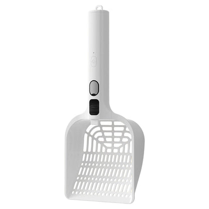 LGCASL Rechargeable Spray Deodorizing Cat Litter Scoop, Large Sized Rechargeable Spray Litter for Home Use Litter Scooping Tool White