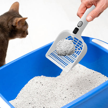 LGCASL Rechargeable Spray Deodorizing Cat Litter Scoop, Large Sized Rechargeable Spray Litter for Home Use Litter Scooping Tool White
