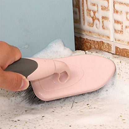 Clearance! JWDX Brush, Cleaning Brush, Floor Brush Hard Cleaning Brush Bathroom Floor Brush Hard Toilet Tile Brush Floor Brush Pink