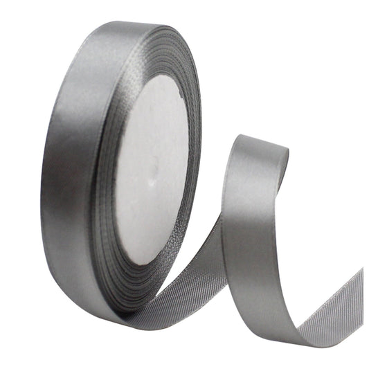 Jwdx Ribbon Clearance, Gift Ribbon Promotion! Decorative Gift Silk Bandwidths And Ribbons Fabric Ribbons for Wedding, Christe Silver Z4-Silver