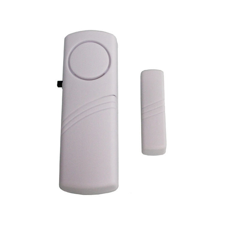 JWDX Burglar Alarm , Timers Clearance! Wireless Home Alarm System Window Door Sensor Entry Other White
