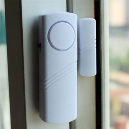 JWDX Burglar Alarm , Timers Clearance! Wireless Home Alarm System Window Door Sensor Entry Other White