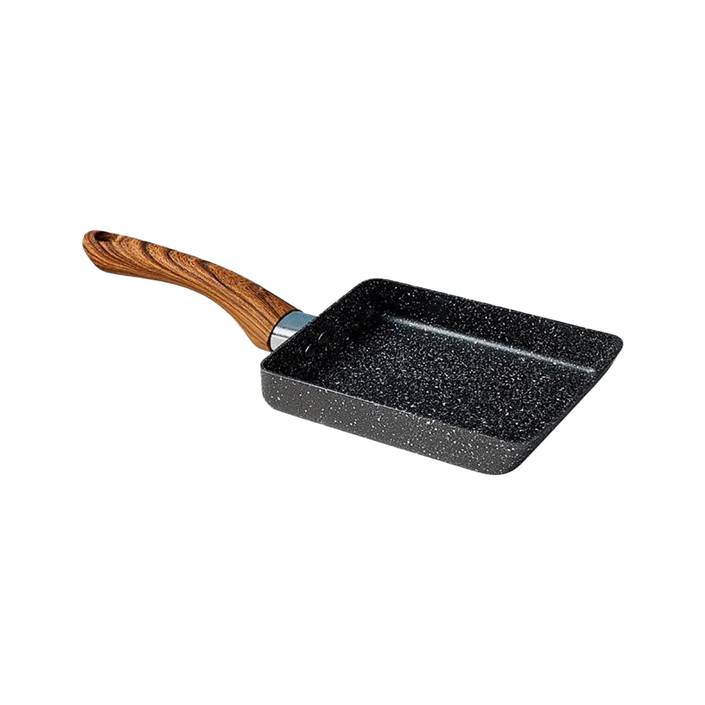 JWDX Non-Stick Pan Clearance! Aluminum Japanese Style Omelette Pan, Kitchen Non-Stick Pancake Pan, Non Stick Pan Promotion Include 1X Aluminum Japanese Omelette Pan, Kitchen Non-Stick Pancake Egg Pan Black