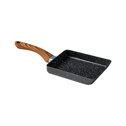JWDX Non-Stick Pan Clearance! Aluminum Japanese Style Omelette Pan, Kitchen Non-Stick Pancake Pan, Non Stick Pan Promotion Include 1X Aluminum Japanese Omelette Pan, Kitchen Non-Stick Pancake Egg Pan Black