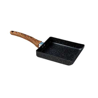 JWDX Non-Stick Pan Clearance! Aluminum Japanese Style Omelette Pan, Kitchen Non-Stick Pancake Pan, Non Stick Pan Promotion Include 1X Aluminum Japanese Omelette Pan, Kitchen Non-Stick Pancake Egg Pan Black