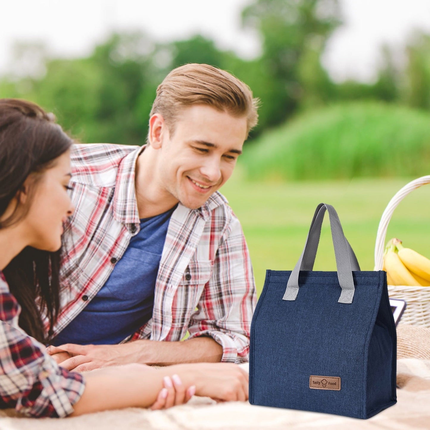 JWDX Lunch Bag Clearance! Lunch Bag Insulated Thermal Food Storage Bag Portable Travel Working Bento Box, Bento Case Promotion Include 1Pc Lunch Bag A