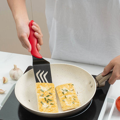 JWDX Cooking Utensils Clearance! Stainless Steel Pizza Spatula Transfer Shovel Triangle Spatula Long Dish Spatula Frying Spatula Baked Pizza Transfer Tool, Include A Pizza Peel AS shown