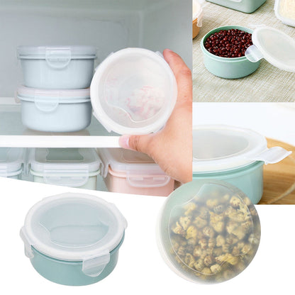 JWDX Storage Containers Clearance! Simple Refrigerator Preservation Box Small Lunch Box Kitchen Lunch Box Plastic Storage Box Sealed Box for Lunch Kitchen Arrangement, Include 1* Bento Box B