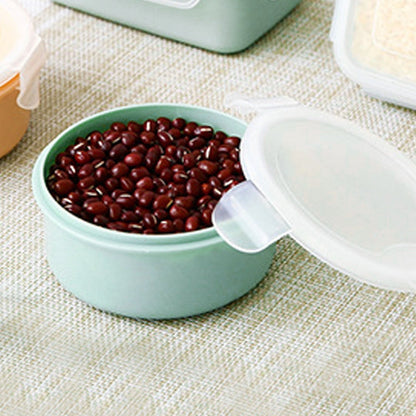 JWDX Storage Containers Clearance! Simple Refrigerator Preservation Box Small Lunch Box Kitchen Lunch Box Plastic Storage Box Sealed Box for Lunch Kitchen Arrangement, Include 1* Bento Box B