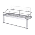 JWDX Rack Clearance! with Shelf Basket Holder Wall Towel for Kitchenbathroom Storage Paper Adhesive Bathroom Products, Brush Shelf Promotion Include Shelf, 2 Films Silver