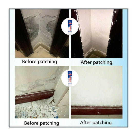 JWDX Cleaning Brush Clearance! White Latex Paint Wall Wall Cracks Ointment, Cleaning Brush Promotion Include 1X Wall Repair Paste 1X Scraper White