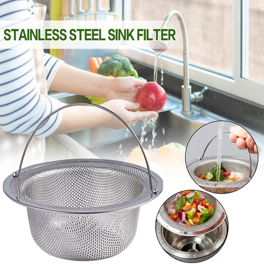 JWDX Strainers Clearance! Sink Strainer, Stainless Steel Kitchen Sink Strainer, Wide Edge, Suitable, Filter Screen Promotion Include 1X Filter Sink Net B
