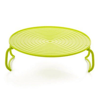 Multifunctional Double-Layer Microwave Oven Rack Microwave Stand Multifunctional Microwave Oven Heating Layered Steaming Tray Tray Double Layer Green Eguiwyn Clearance! 3-Green