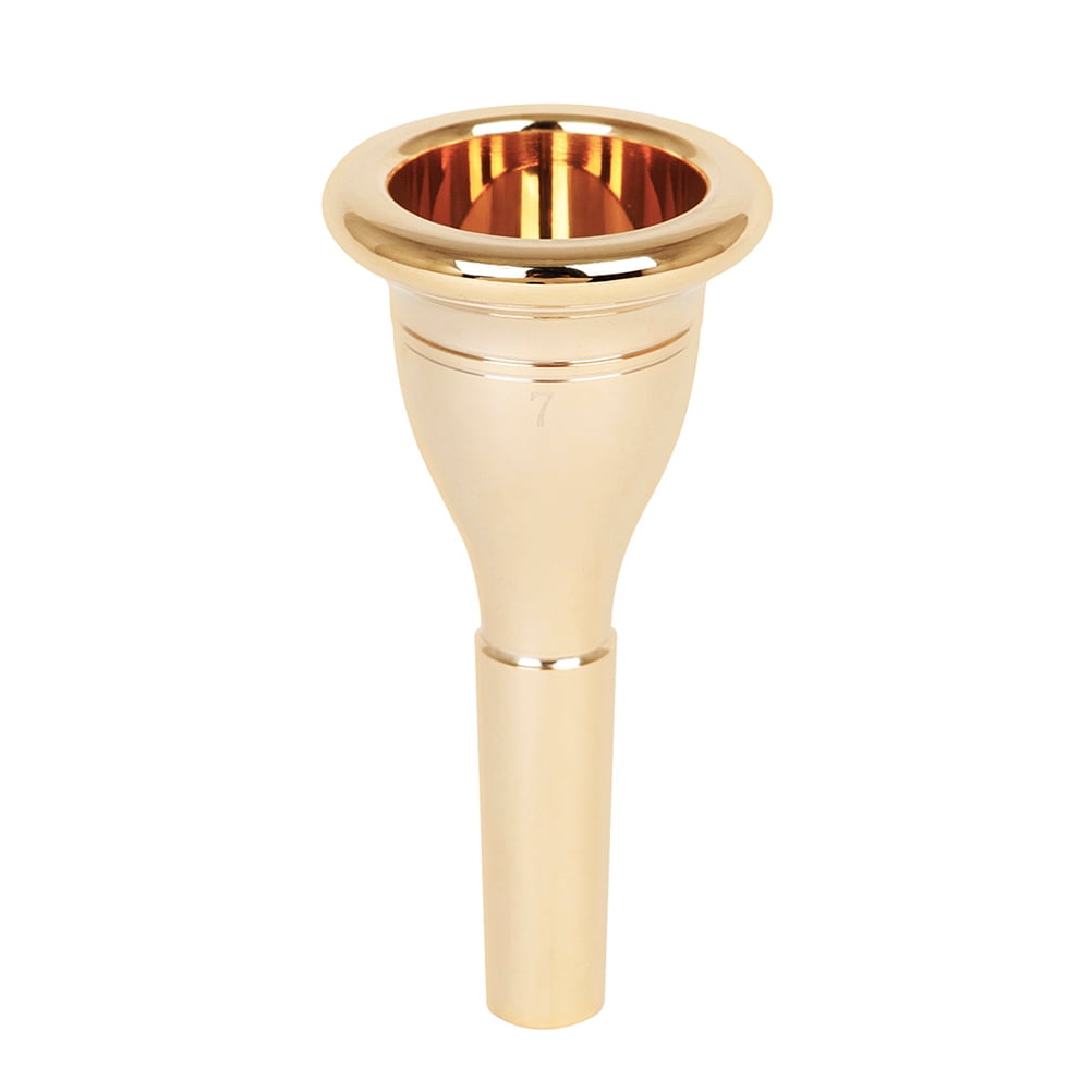 Ortofally Tuba Brass Tuba Great Gift for Tuba Replacement Tuba Parts 13. 3mm Musical Instrument Tuba Accessory 17.60X15.30X5.00CM Golden