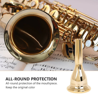 Ortofally Tuba Brass Tuba Great Gift for Tuba Replacement Tuba Parts 13. 3mm Musical Instrument Tuba Accessory 17.60X15.30X5.00CM Golden
