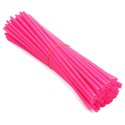 Worgeous Bike Wheel Spoke Reflector for Night Safety Universal Design Reusable Plastic Yellow 1 Set 23.3X0.4X0.4CM Blue