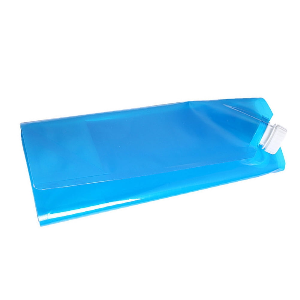 SWETRACE Folding Water Storage Bag Blue Hiking Storage Container 1Pack 32.70X30.50X2.00CM Blue