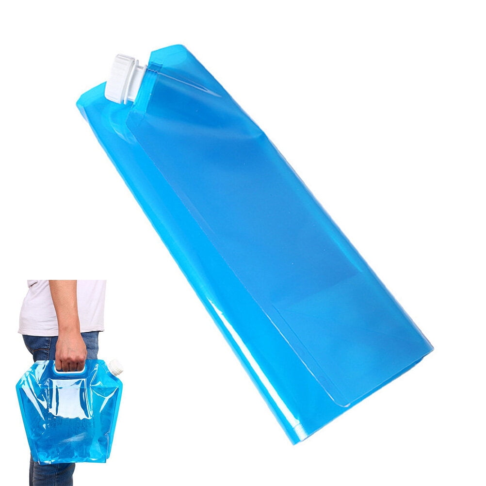 SWETRACE Folding Water Storage Bag Blue Hiking Storage Container 1Pack 32.70X30.50X2.00CM Blue