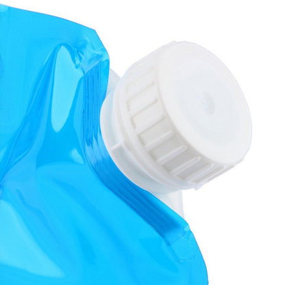SWETRACE Folding Water Storage Bag Blue Hiking Storage Container 1Pack 32.70X30.50X2.00CM Blue