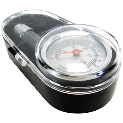 Ortofally Mechanical Gauge Tire Pressure Gauge Meter Tire Pressure Pointer 0.5 - 7.5 LBS for Car Automobile Truck Motorcycle Black