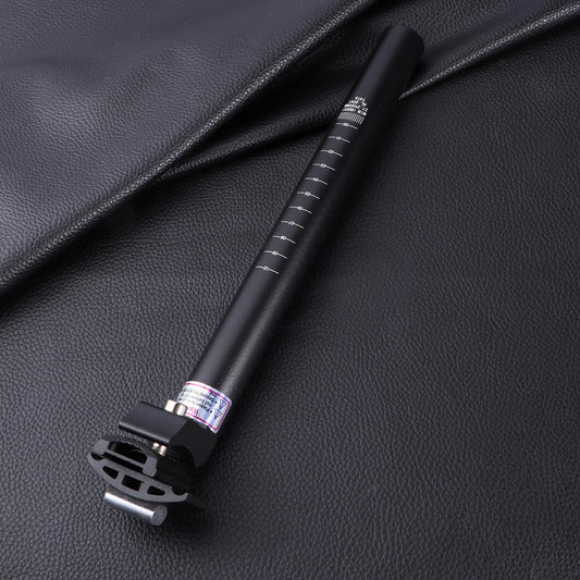 Worgeous 30.8mm Aluminum Alloy Seatpost Mountain Bike Bike Seat Tube Seat Post for Most Road Bike Downhill Bike Track Bike Fixed Gear (Black)