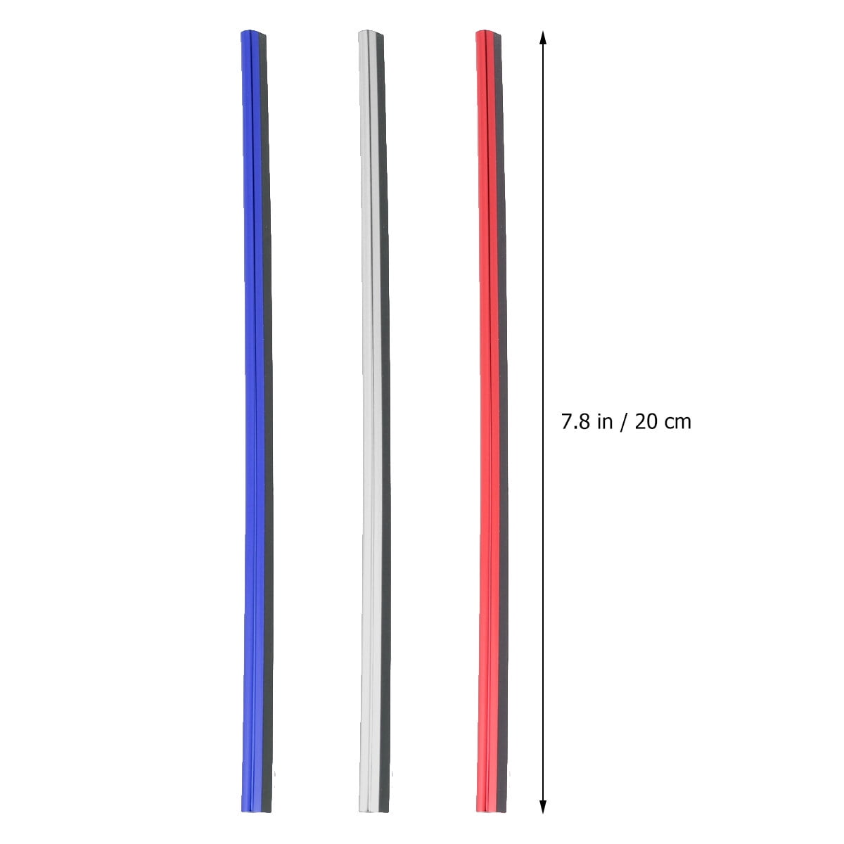 Worgeous 10 Pcs Auto Accessories Interior Car Vent Decoration Strip Blue