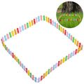 Worgeous 质 栅栏 Miniature Picket Fences Christmas Fairy Garden Little Baby