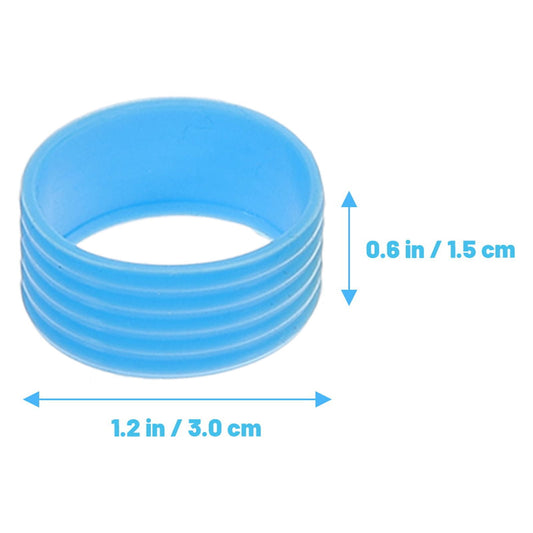 Worgeous Tennis Racket Grip Bands with Absorbent Sweatbands for Comfortable Handle 5PCS Assorted Color Fits