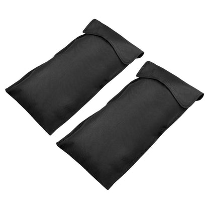 Worgeous 2pcs Grill Utensil Storage Bag,Bbq Tool Storage Bags Portable Barbecue Hardware Tool Holder Pouch,Foldable Grill Accessory Storage Bag Camping Utensil Bags