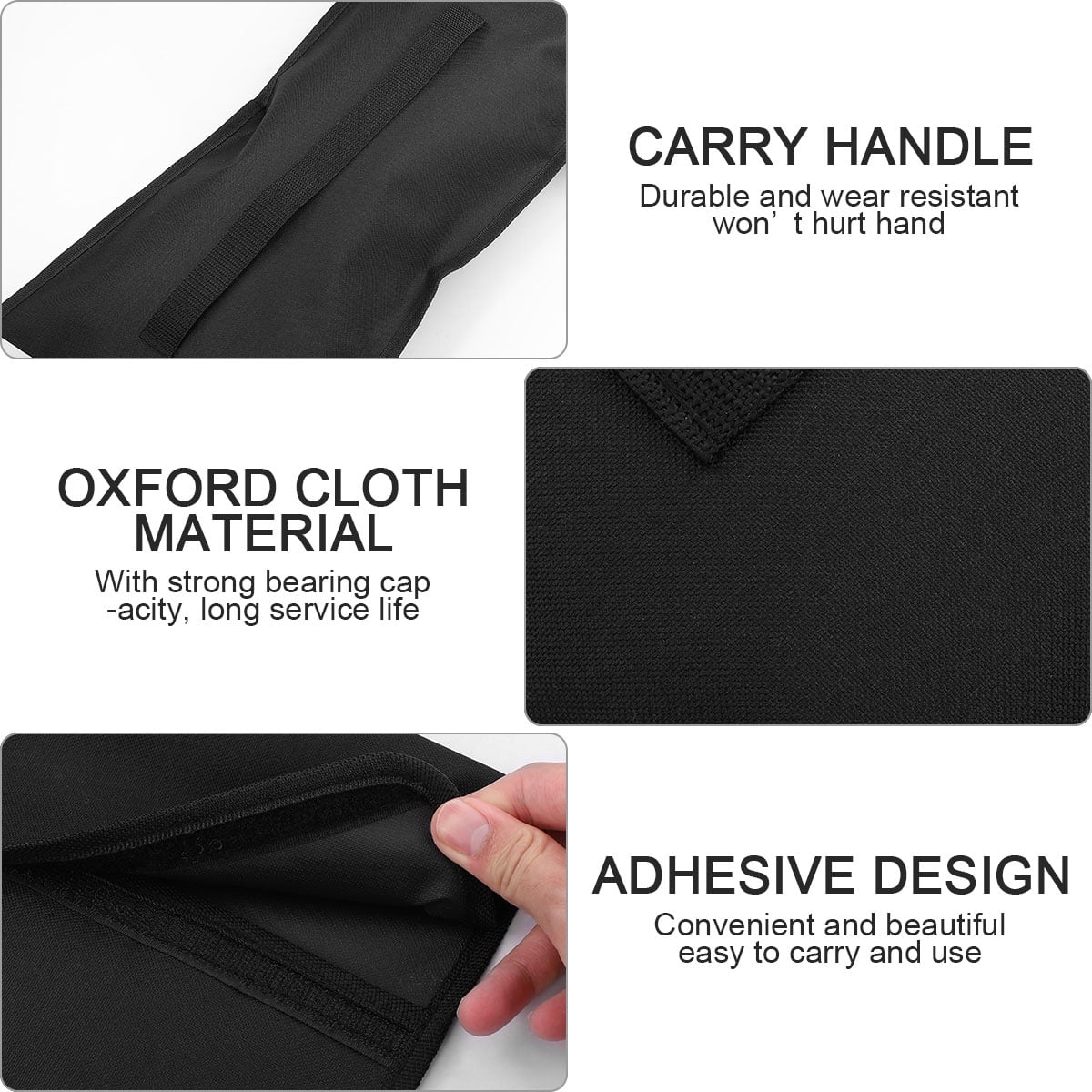 Worgeous 2pcs Grill Utensil Storage Bag,Bbq Tool Storage Bags Portable Barbecue Hardware Tool Holder Pouch,Foldable Grill Accessory Storage Bag Camping Utensil Bags
