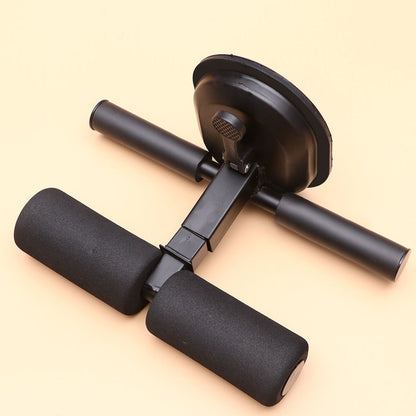 SWETRACE Abdominal Muscle Trainer Sit Up Tool Steel Black for Home Workout 1Pack