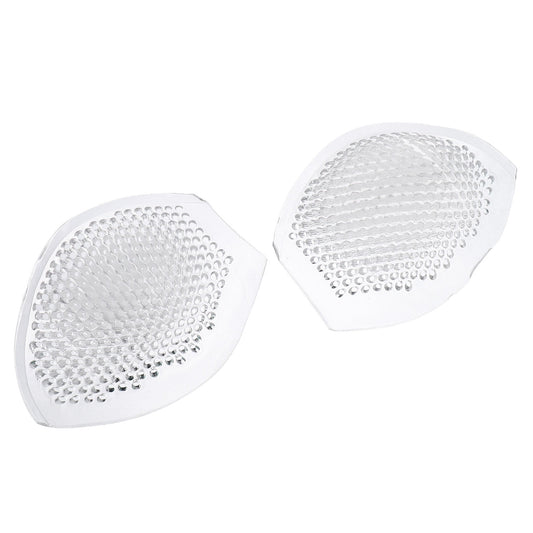 Worgeous Silicone Bra Pads for Women Transparent Reusable Cup Shaped Inserts Well Fixed Not Easy to Fall Off 1 Pair