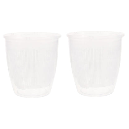 Masteelf 2Pcs Plastic Plant Containers for Gardeners and Indoor Plants 12.00X11.50X11.50in