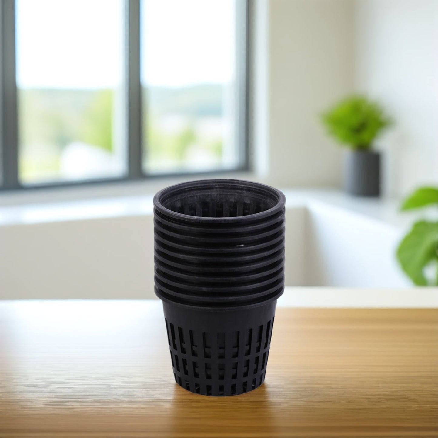 Worgeous 20pcs Plastic Planting Buckets for Soilless Culture with Net Cups