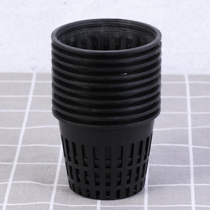 Worgeous 20pcs Plastic Planting Buckets for Soilless Culture with Net Cups