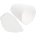 Worgeous 2 Pcs Lampshade Black Shades Lampshades for Table White