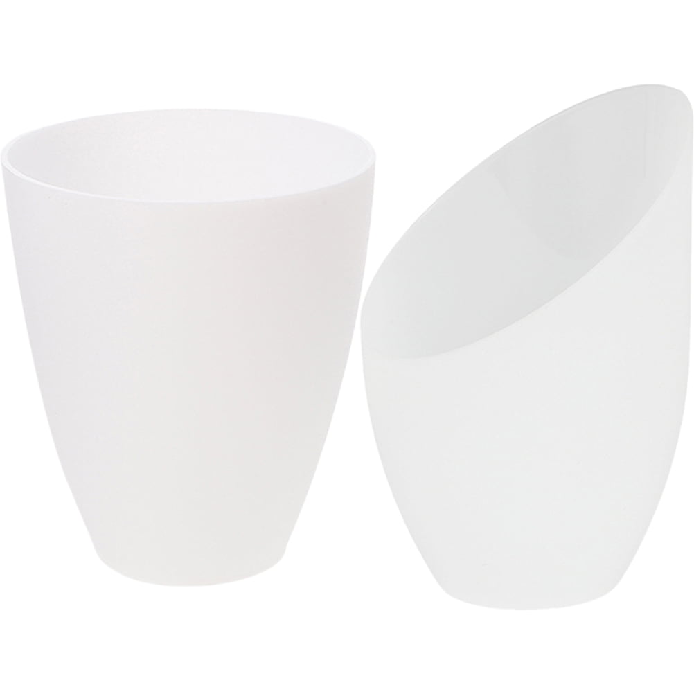 Worgeous 2 Pcs Lampshade Black Shades Lampshades for Table White