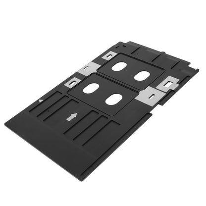 SWETRACE Reusable Card Printer Tray Black 1Pcs 9.6X5.9X0.04In
