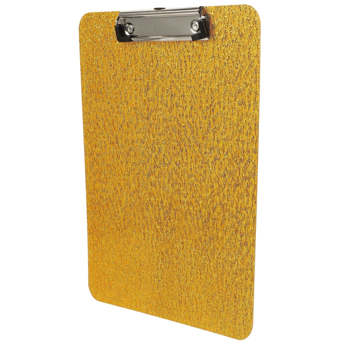Worgeous Clipboard with Storage Small Writing Pad Student Office Golden