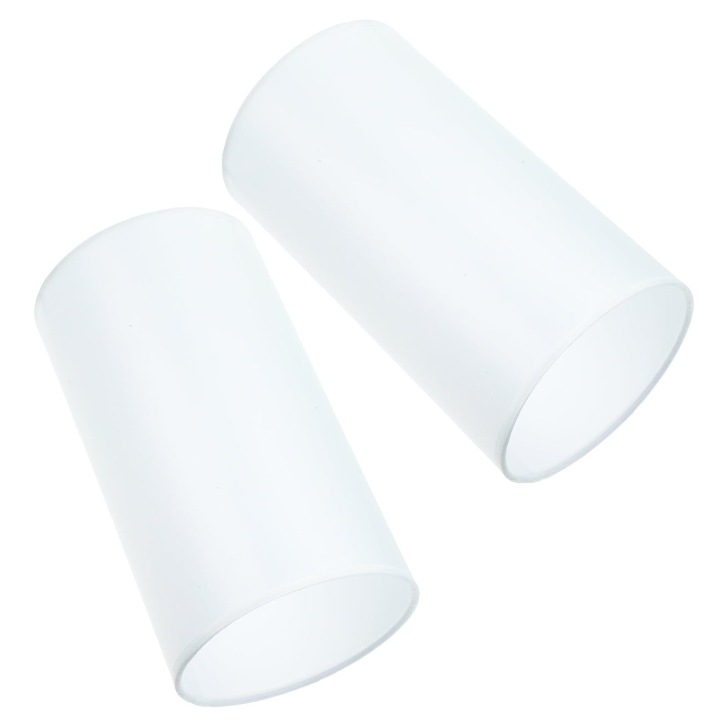 SWETRACE Lamp Shade for Cylinder Lamp White Linen 2Pcs 9.8x5.5x5.5in