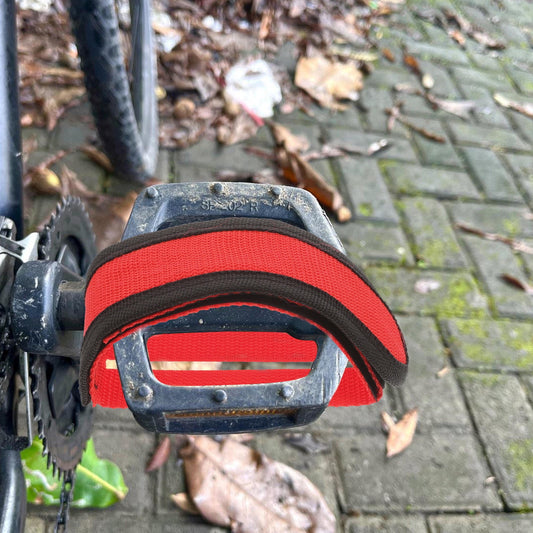 SWETRACE Adjustable Bike Pedals Straps for Cycling Foot Type 2Pcs