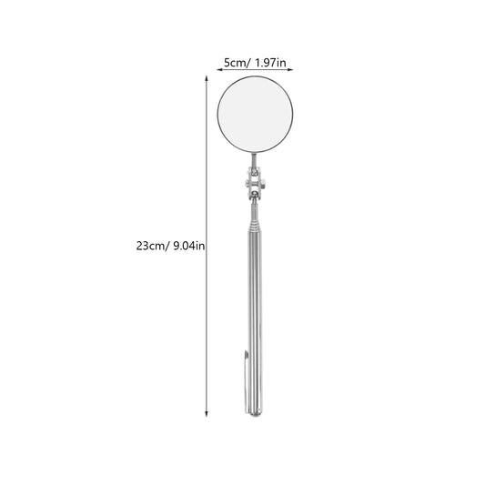 SWETRACE Extending Inspection Mirror Telescoping Mirror Tool Metal 1Set for Pipeline Inspection