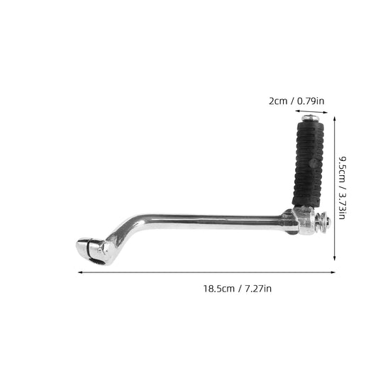 SWETRACE Motorcycle Gear Shift Lever Metal 1Set 7.27X3.73X0.79in