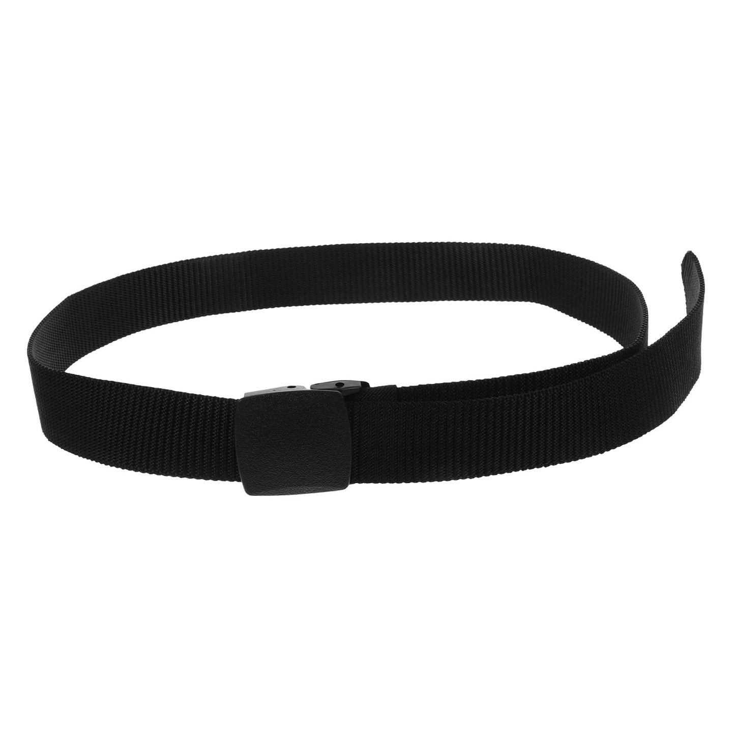 Masteelf Nylon Belt Waist Belt Plastic Buckle Casual Style Waist Belt Adjustable Belt