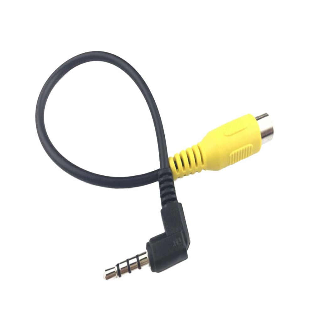 Masteelf 2 .5mm Conversion Line Reverse Camera Backup for Car Man Black