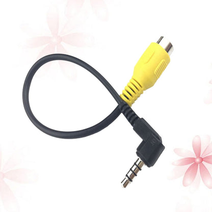Masteelf 2 .5mm Conversion Line Reverse Camera Backup for Car Man Black