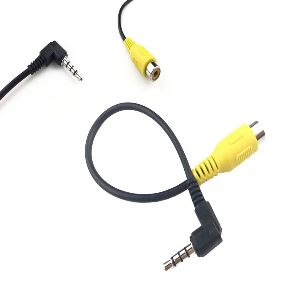 Masteelf 2 .5mm Conversion Line Reverse Camera Backup for Car Man Black