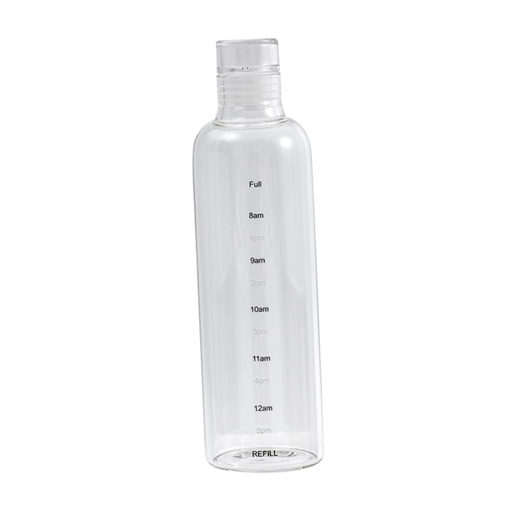 SWETRACE 1Set Water Bottle Transparent Portable and Anti-leakage for Home and Office Use 500Ml